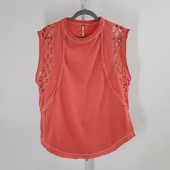 FREE PEOPLE table for two tee sleeveless Sz S NEW - Picture 7 of 9